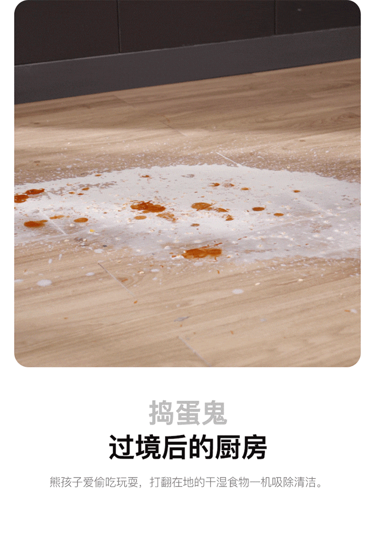 小米生态链 德尔玛洗地机 吸扫拖一体 图18