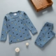 Bộ đồ lót trẻ em cotton cho bé mùa thu quần áo bé trai và bé gái đồ lót nhiệt 1-10 tuổi bé áo len cotton áo kiểu cho be gái