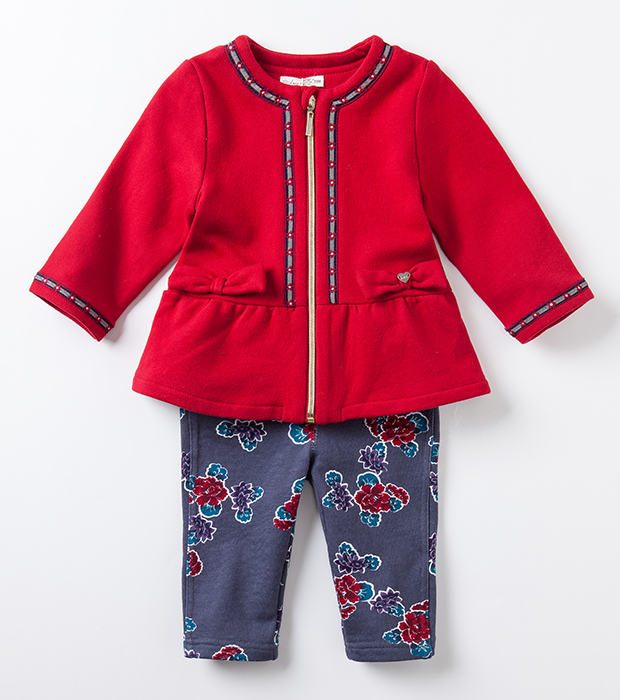 Manteau pour fille DAVEBELLA en flanelle - Ref 2161975 Image 32