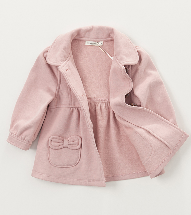 Manteau pour fille DAVEBELLA en flanelle - Ref 2162100 Image 15