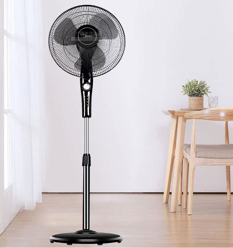 quạt sharp Quạt sàn đẹp Phòng khách gia đình 5 lá gió lớn thời gian im lặng lắc đầu Quạt 16 inch dọc - Quạt điện quạt điện panasonic