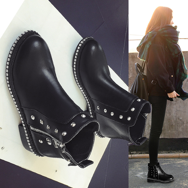 Bottes mi-saison femme en Polyurethane - Ref 3251351 Image 1