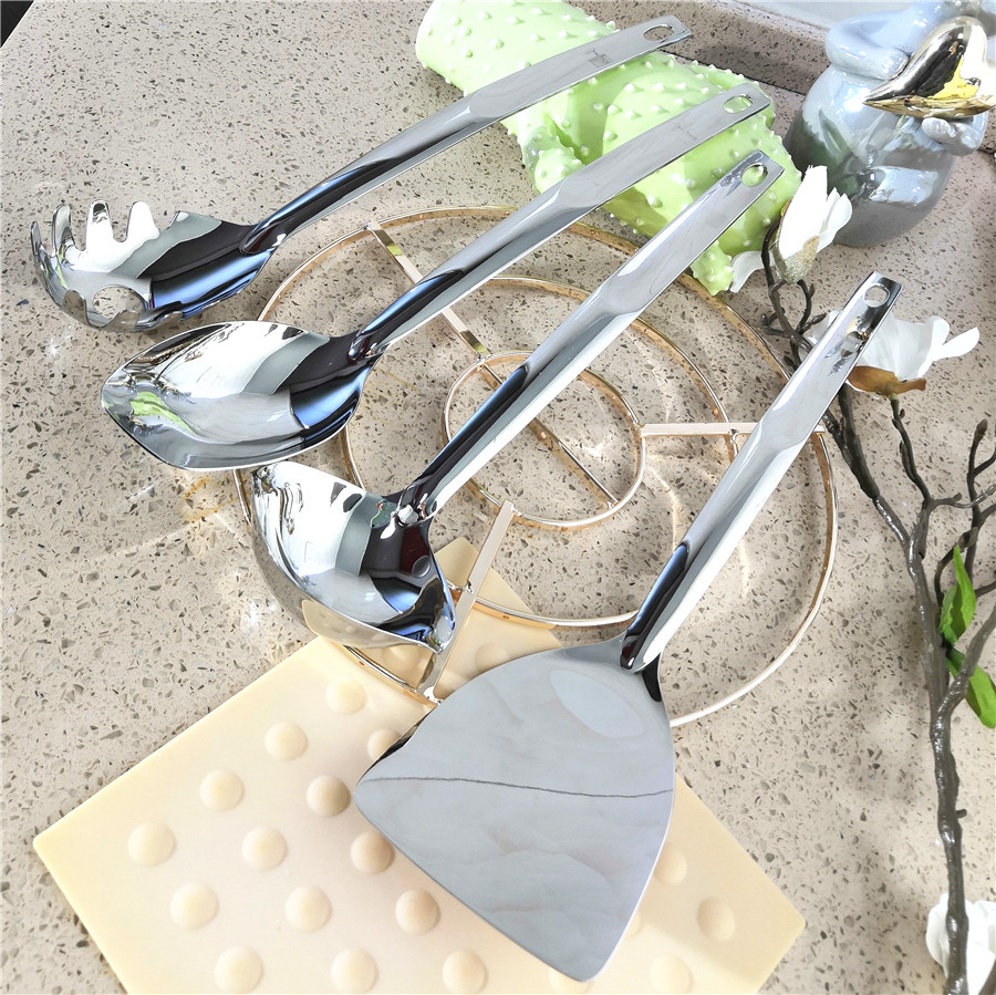 Spot Jemes JIMIX stainless steel spoon, soup spoon, dish spoon, noodle spoon, flat shovel, spatula
