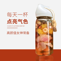 Haotang Hongyan Tea Qi-blood tea Longan Jujube Wolfberry tea Rose combination tea bags Health Woman Babao Tea 10 packs