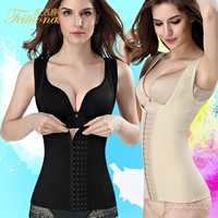 Cơ thể định hình vest kiểu quần áo corset mùa hè mỏng phần sau sinh bị chẻ đôi cơ thể thon gọn cơ thể eo thon do lot nu