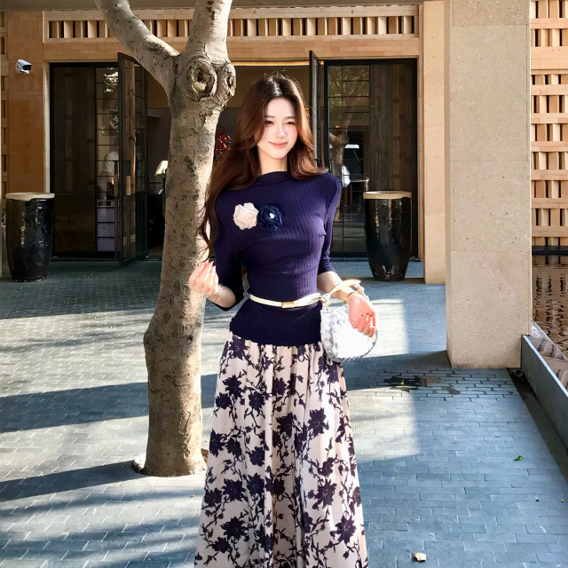 ຊຸດຊຸດຕົ້ນລະດູໃບໄມ້ປົ່ງຂອງຝຣັ່ງ Muzi Li
