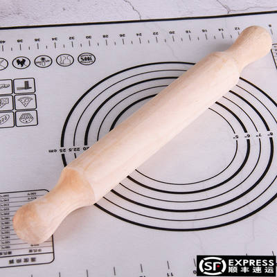 Baking tools: Rolling pin, dough stick, flour stick, wooden rolling pin, 40cm long rolling pin