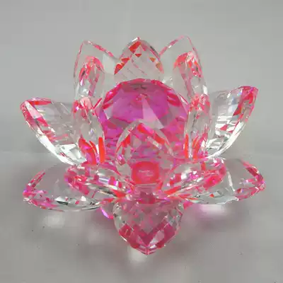 Crystal lotus jewelry Mobile phone glasses counter decorations Wedding birthday gifts Car decorations ornaments