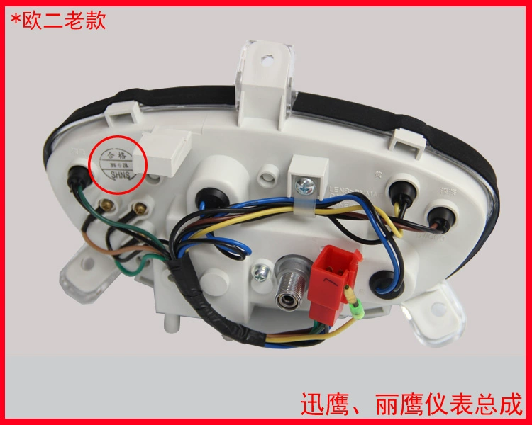 Xe máy Yamaha Đại bàng nhanh Yueying Liying 125 Euro 2 Quốc gia 3 Công cụ ban đầu Mã hội Bảng đo đường đồng hồ xe wave nhỏ