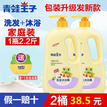 Frog Prince Childrens Shampoo Shower Gel 2-in-1 1x2 baby toiletries Shampoo and Bath 2 in 1
