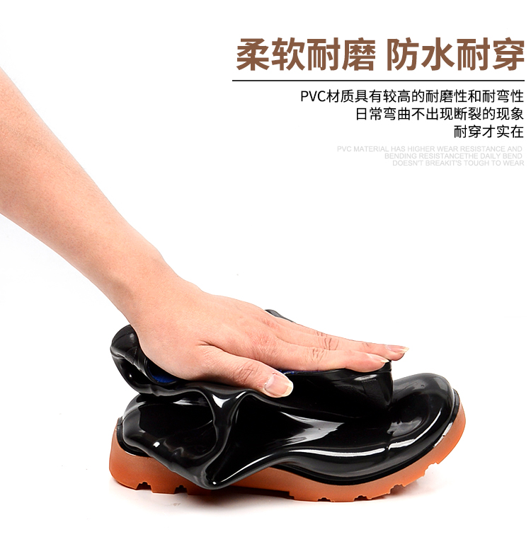 Mùa thu và mùa đông cộng với nhung ấm đôi giày đi mưa nam ống Thời trang Hàn Quốc Giày nữ chống trượt nước mưa đi giày đặt chân giày cao su dép đi mưa
