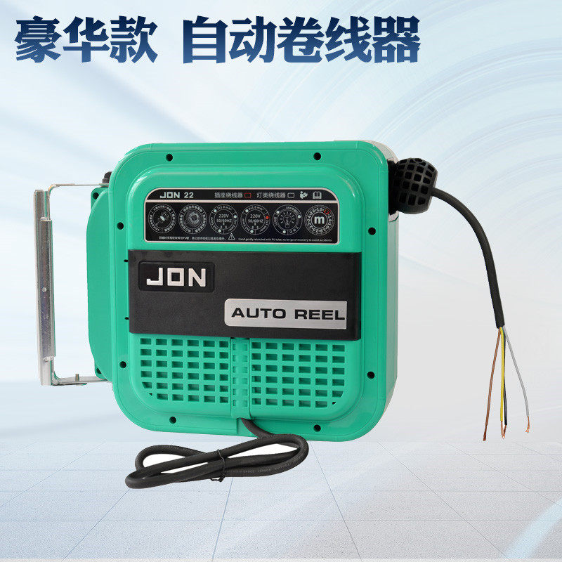 20 m Triple Core Winder Automatic Telescopic Recycling Winder Roll Wire Disc Winding Disc Electronic Drum Line Drum 3 * 2 5