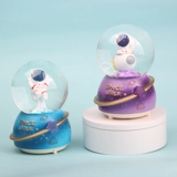 Космонавт, аксессуар, детская музыкальная шкатулка, со снежинками, подарок на день рождения
