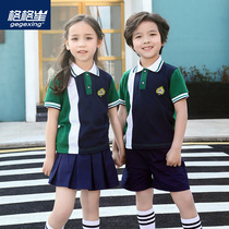 Kindergarten Garden uniforms Summer new primary school uniforms for boys and girls Innilent wind class Childrens graduation suit for children