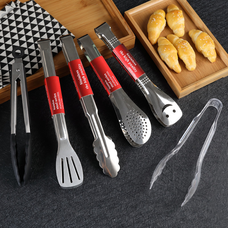 Spicy hot - pick folder Plastic Stainless steel clamp Select Clip Clip Acrylic Food Clip Crystal Clip