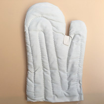 2 clips of cotton high temperature resistant gloves oven heat insulation oven baking anti-scalding family Industrial men and women thick and long