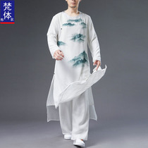 Summer Chinese wind mens clothing round the snow-spinning ancient wines and sweaty mens cabins of the mens cableway to perform the Günsermon.