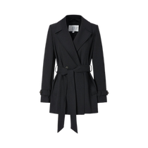 Jiu Ana Cognitive Clothes Closet Big Turns West Suit Button Belt Short Windsuit Jacket Woman 2024 Spring new