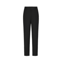 (Acetic acid series) Jiuzi Annako commuting style slim nine-point tapered casual pants women 2024 summer new style
