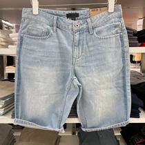 Baney Road Mens Clothing Denim Shorts Summer New Fashion Mens Clothing Pure Cotton Denim Wash Water 50% Pants 88011031