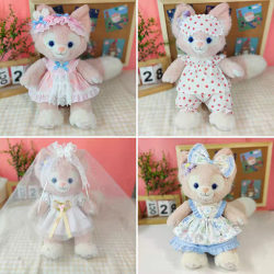 Linna Bell doll plush toy Linna Bell ເຄື່ອງນຸ່ງຫົ່ມ Linna ອິນເຕີເນັດສະເຫຼີມສະຫຼອງ doll fox ພຽງເລັກນ້ອຍຂອງຂວັນສໍາລັບແມ່ຍິງ