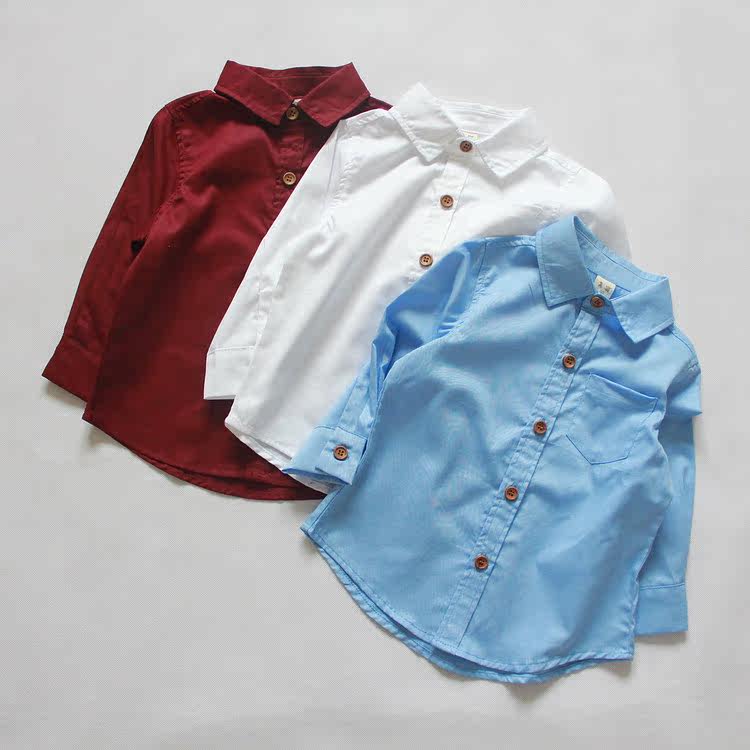 Chemise garcon à manche longue - Ref 2077983 Image 5