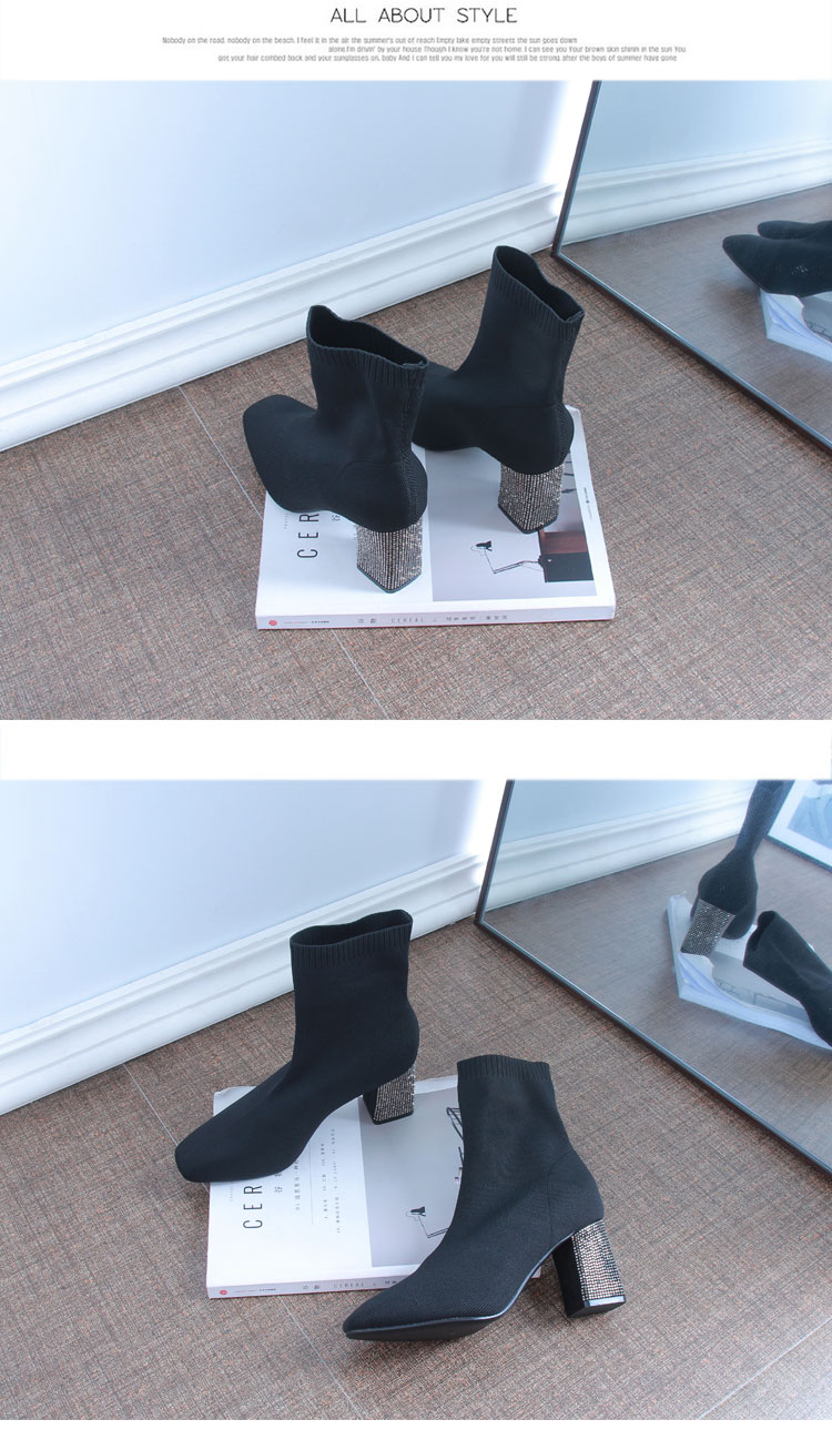 Bottes mi-saison femme en Caoutchouc - Ref 3249653 Image 13