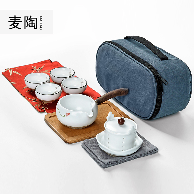 MaiTao crack of a pot of 24:27 and CPU automatically with tea of lazy portable travel kung fu tea set tea tray