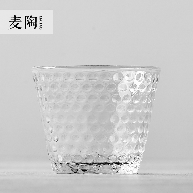 MaiTao home office glass transparent glass kung fu tea tea cups sample tea cup a cup