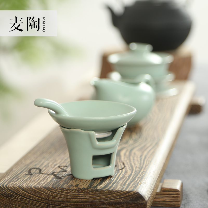 MaiTao your up ceramic kung fu tea tea filter accessories your up) spatial grid tea - leaf filtering net