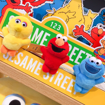 miniso name Genesis Sesame Street Q Version Snap with cute and creative clapping with decorative tidal presents