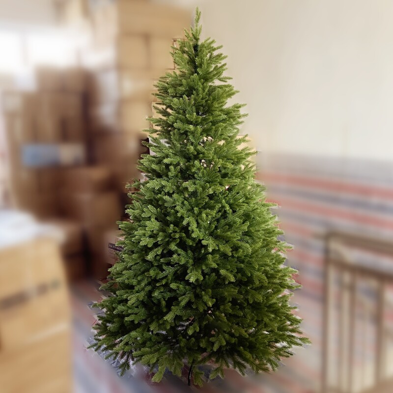 Christmas tree pe simulation tree naked tree Luxury encrypted three-dimensional non-falling powder Christmas decoration christmas tree