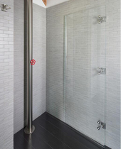  Specially customized spider-shaped glass hinge shower room sliding door hinge