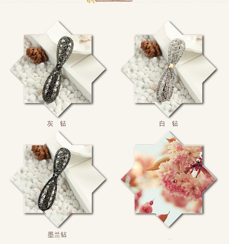 Accessoire coiffure en Diamant Crystal - Ref 1203187 Image 13