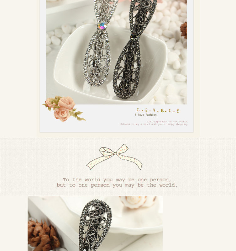 Accessoire coiffure en Diamant Crystal - Ref 1203187 Image 10