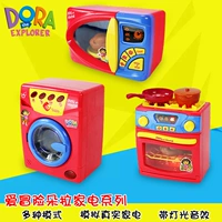 Đồ chơi nhà bếp của Dora dành cho trẻ em để phiêu lưu. hoạt hình búp bê