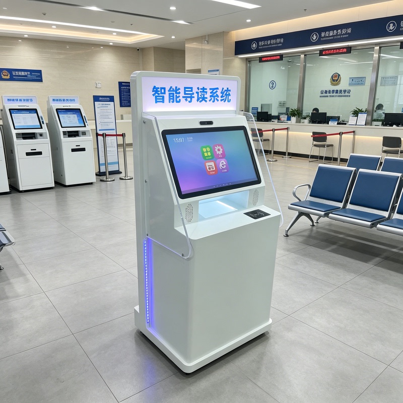 Vertical Smart Touch Screen Inquiry Terminal, Smart Guide Terminal for Government Service Halls, Self-Service Business Guidance Equipment Vertical Smart Touch Screen Inquiry Terminal, Smart Guide Terminal for Government Service Halls, Self-Service Business Guidance Equipment