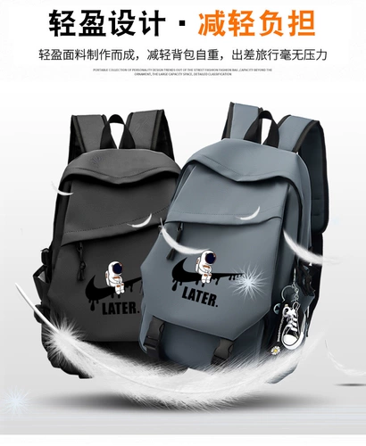 Космический вместительный и большой школьный рюкзак, популярно в интернете, подходит для студента, для средней школы