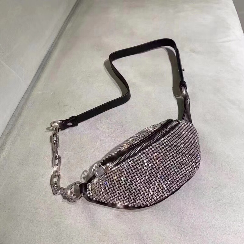 Alexander Wang 20Fw Rhinestone Waist Bag