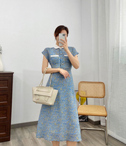 100 100 %hilk Goddess Fanfa Elegant Temperament Shatters GAO Grade Beauty 04 Double Crepe Genuine Silk Flying Sleeves Dress