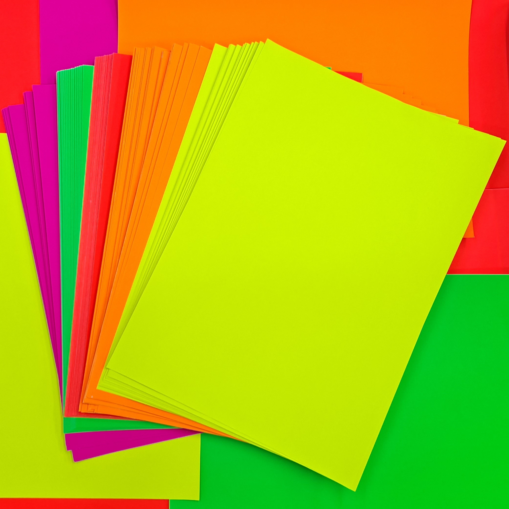 Color self-adhesive A4 fluorescent computer printing self-adhesive matte inkjet laser toner adhesive sticker can be written