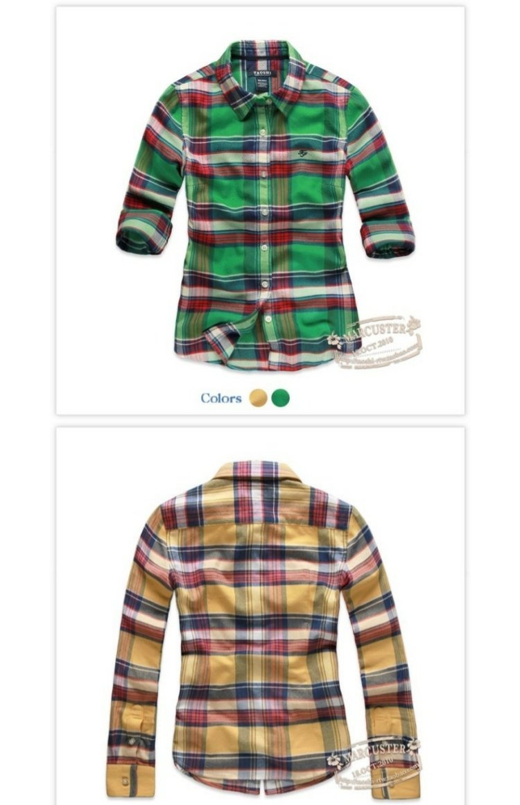 100 nhân dân tệ 3 chiếc 2018 xuân hè mới của phụ nữ áo cotton dày nhung dài tay TSWC33309 các kiểu áo công sở de thương