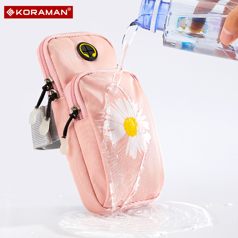 Outdoor running mobile phone arm cover mobile phone bag for men and women with universal arm band sports mobile phone arm sleeve wrist bag equipment