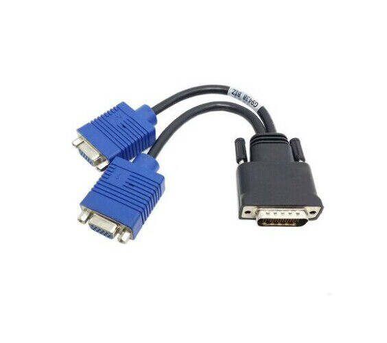 Original DMS59-pin to dual VGA cable dvi one-to-two dvi-to-vga adapter cable 59-pin to VGA cable