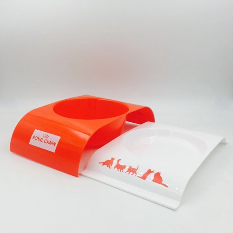 Pet Ledo pet royal dog and cat with dry and wet bowl set combination dry food bowl wet food bowl feeding basin