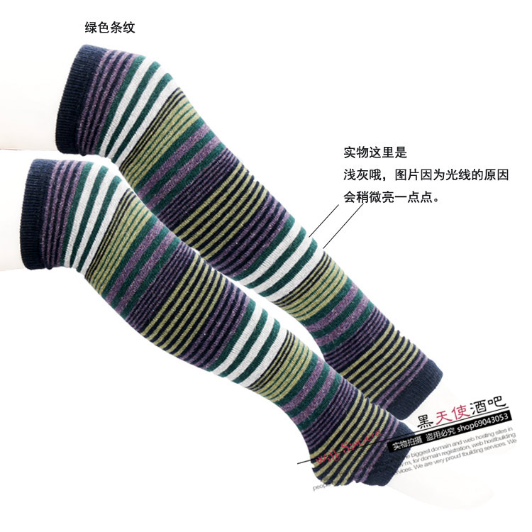 Quần legging nhảy thủy thủ vớ của phụ nữ trên đầu gối vớ mùa thu Hàn Quốc và mùa đông ấm áp miếng đệm đầu gối quần tất nữ