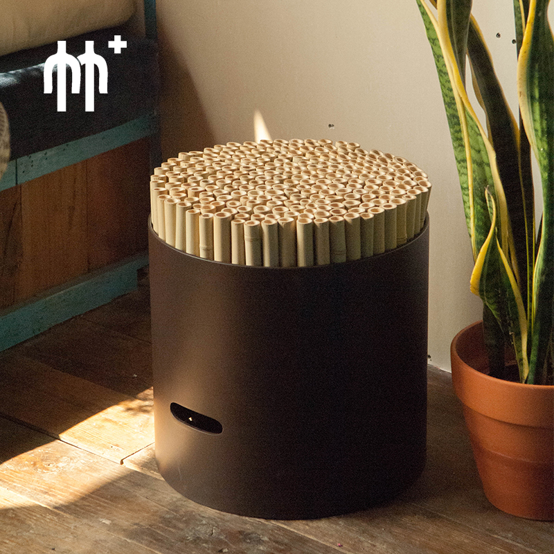 Bamboo plus designer bamboo bar stool home tea room round stool stool change shoe stool modern fashion creative Nordic dining stool