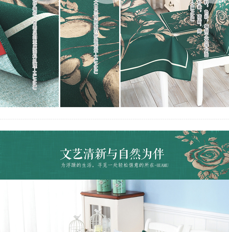 3 lần rõ ràng khăn vải cotton khăn trải bàn vải bàn cà phê vải phong cách Mỹ đa năng vải bìa khăn đệm tấm trải bàn nhựa