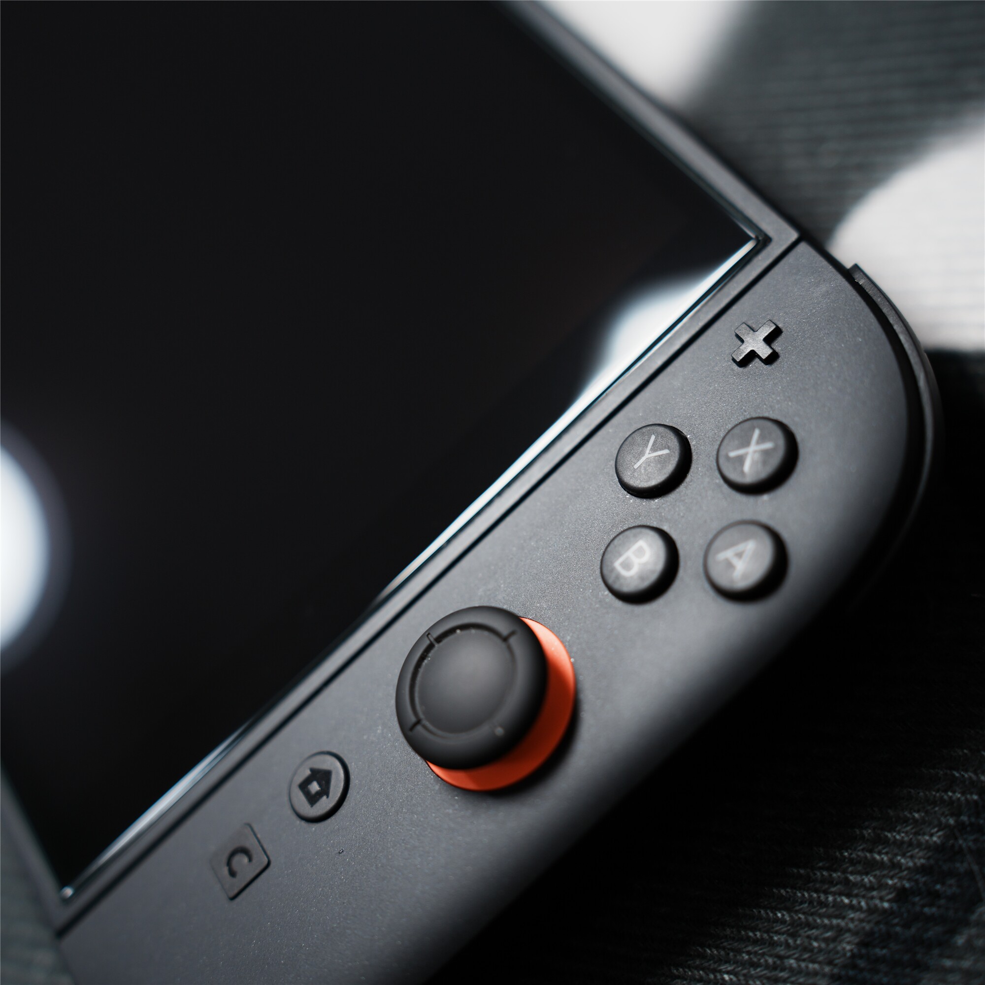 switch钢化膜 fy适用于switch2【定制大弧边】全透明玻璃钢化膜【除尘定位框】