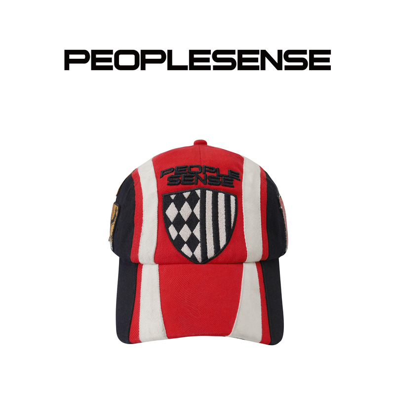 Peoplesense Racing-Themed Baseball Cap, Twill Fabric, 3D Embroidered Badge, Number Peaked Cap Peoplesense Racing-Themed Baseball Cap, Twill Fabric, 3D Embroidered Badge, Number Peaked Cap
